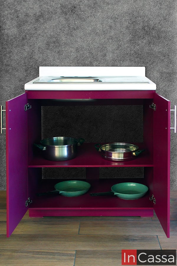 Cocina integral BERLIN 2.10m diseñada para ESTUFA