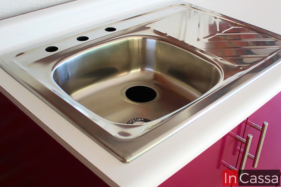 Cocina integral BERLIN 2.10m diseñada para PARRILLA