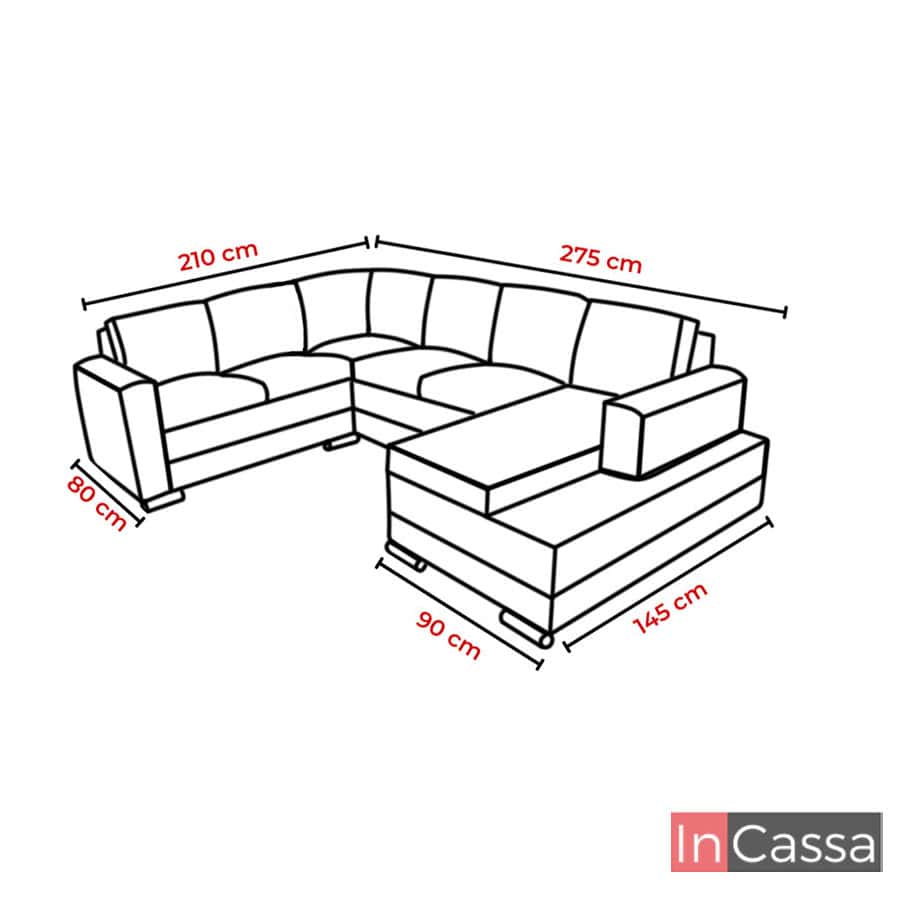 Sala Modular en U Modelo BERNAL