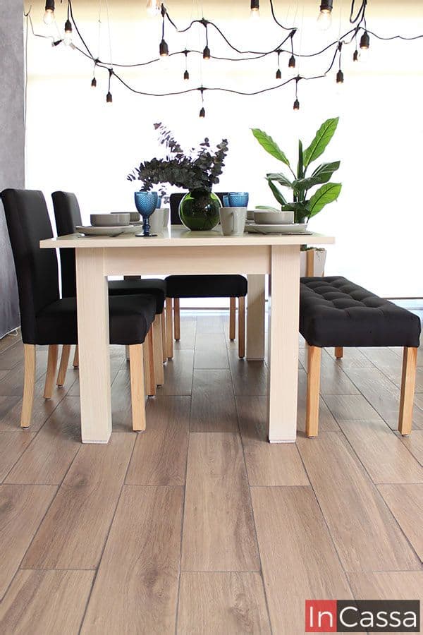 InCassa Muebles Edomex mueblería CDMX Comedor con banca Modelo BISÁU 7