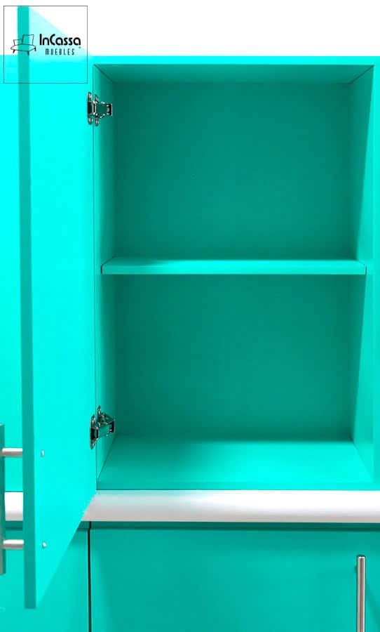 InCassa Muebles Edomex mueblería CDMX Cocina integral BOGOTÁ 2.40m diseñada para ESTUFA 5