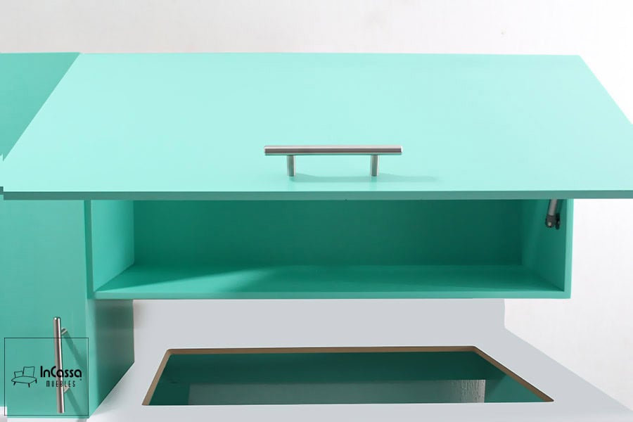 InCassa Muebles Edomex mueblería CDMX Cocina integral BOGOTÁ 2.40m diseñada para PARRILLA 6