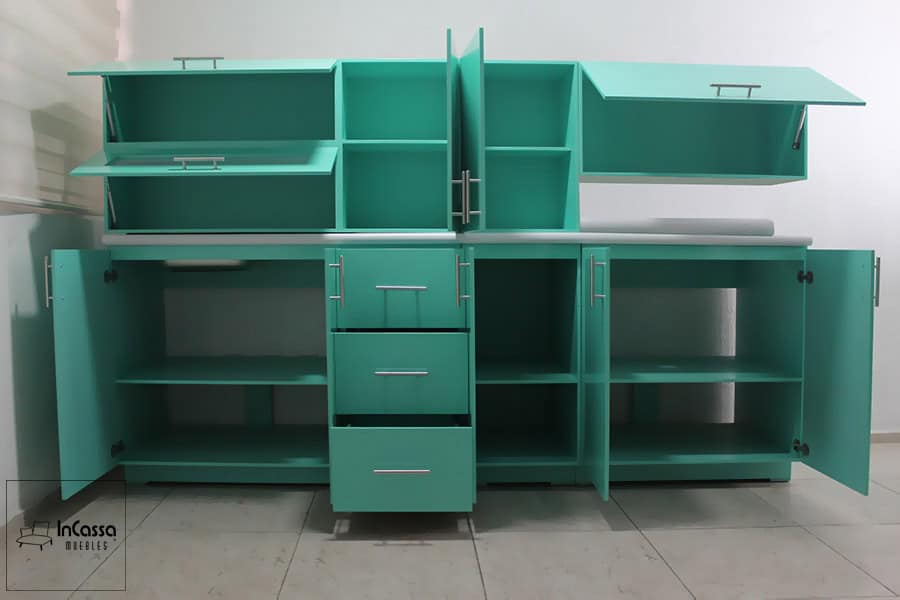 InCassa Muebles Edomex mueblería CDMX Cocina integral BOGOTÁ 2.40m diseñada para PARRILLA 2