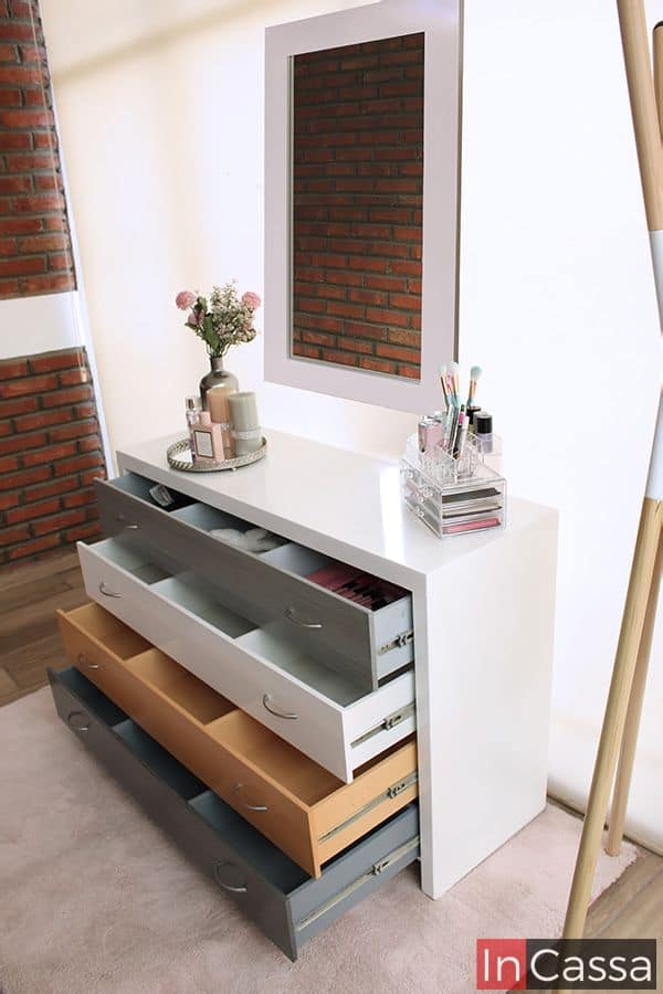 InCassa Muebles Edomex mueblería CDMX Tocador Modelo BOLTON 6