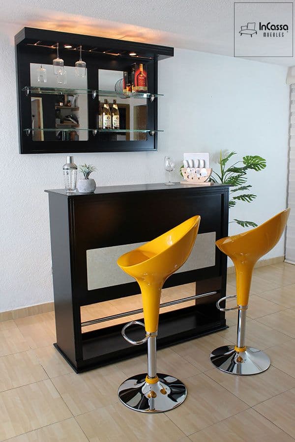 InCassa Muebles Edomex mueblería CDMX Cantina con Bancos Modelo BONN GLOVER 2