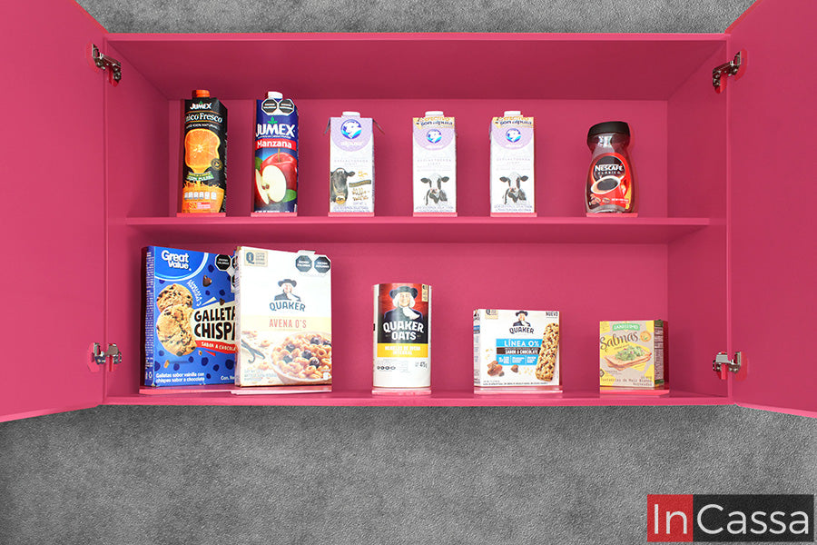 Cocina integral BRAGANZA 2.20m diseñada para ESTUFA