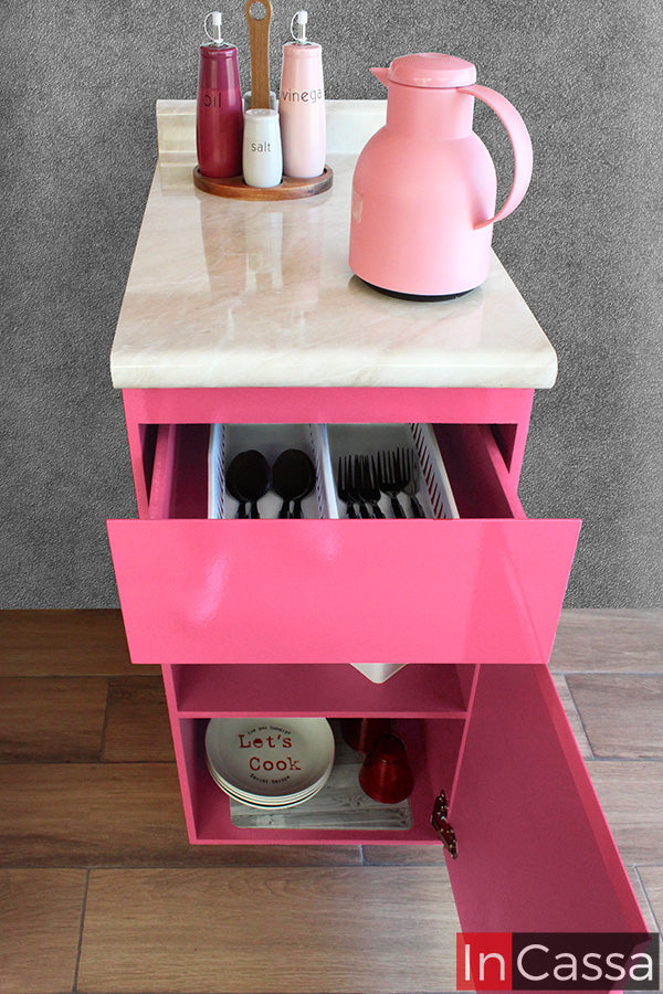 Cocina integral BRAGANZA 2.20m diseñada para ESTUFA