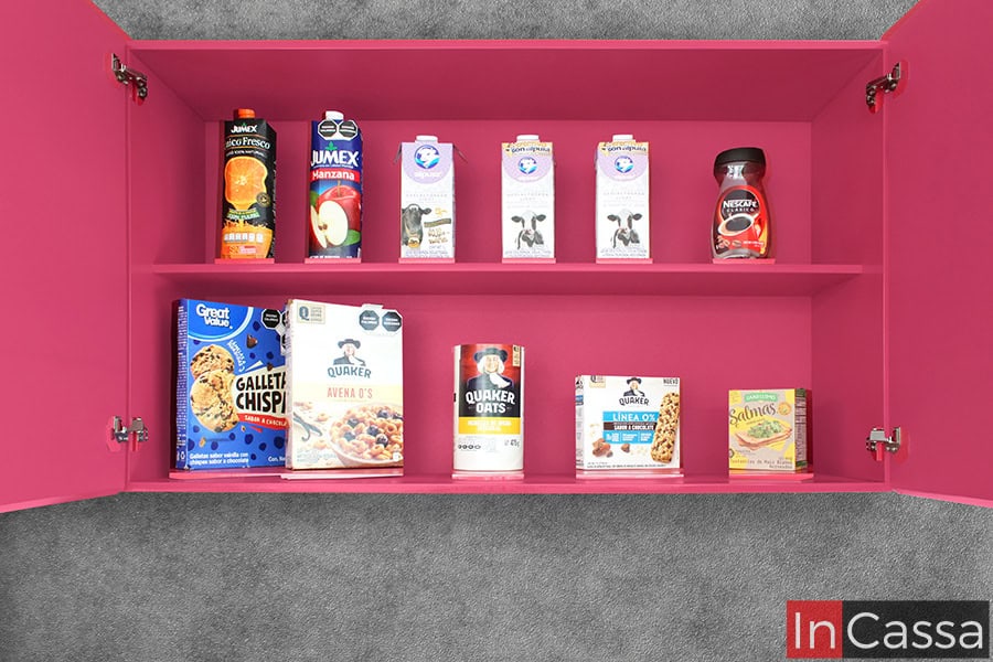 Cocina integral BRAGANZA 2.20m diseñada para PARRILLA