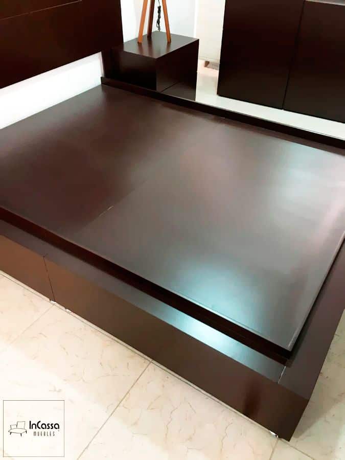 InCassa Muebles Edomex mueblería CDMX Base de Cama Modelo BRASILEA 2
