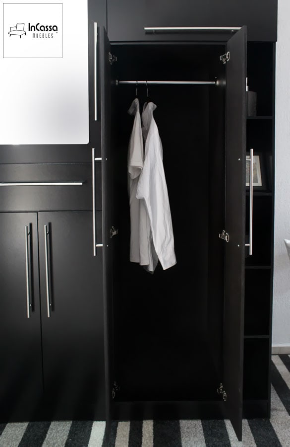 InCassa Muebles Edomex mueblería CDMX Clóset Modelo BROOKLYN 8