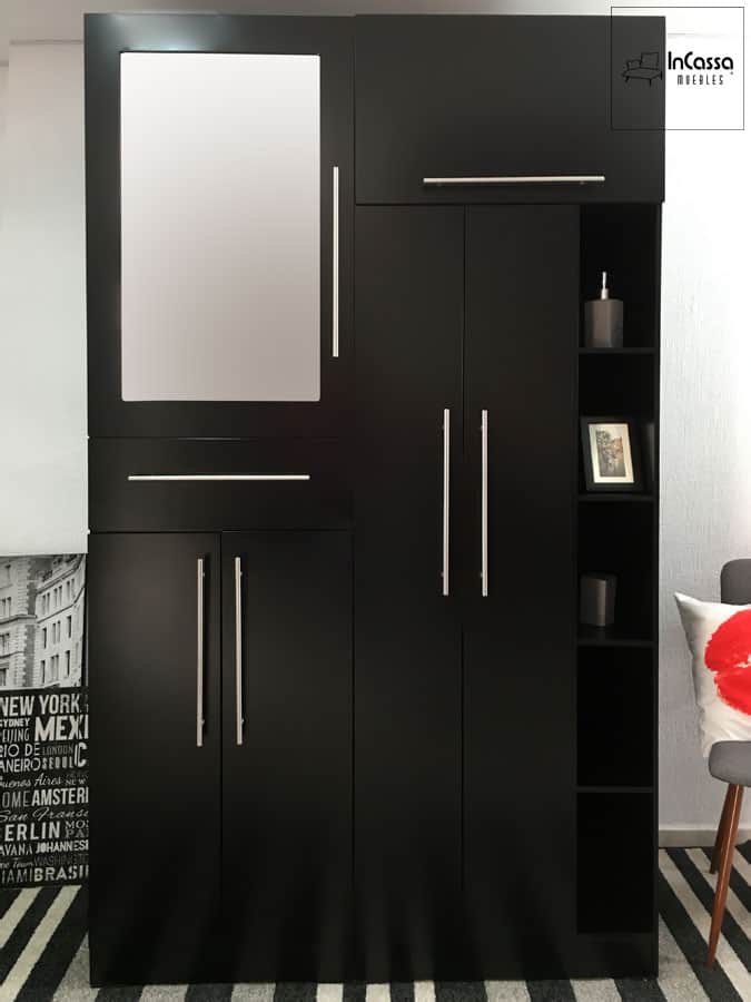InCassa Muebles Edomex mueblería CDMX Clóset Modelo BROOKLYN 2