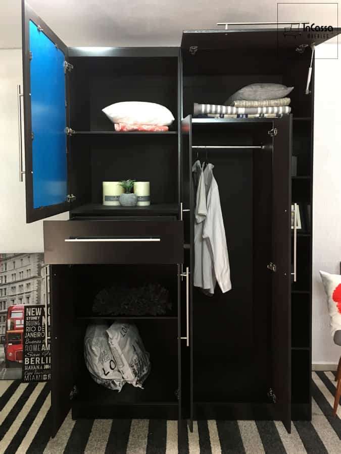 InCassa Muebles Edomex mueblería CDMX Clóset Modelo BROOKLYN 3