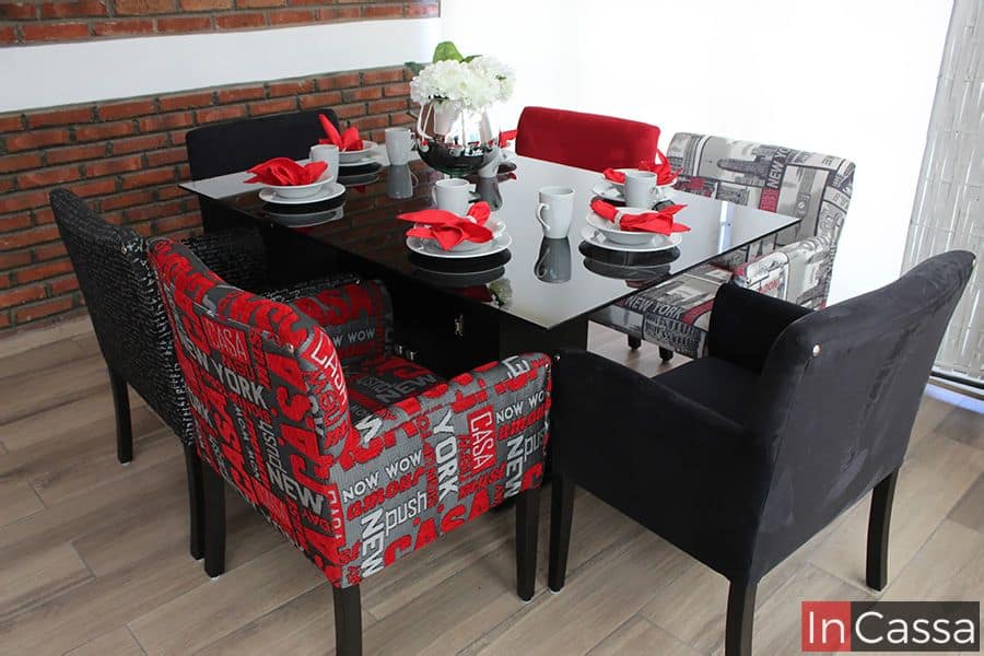 InCassa Muebles Edomex mueblería CDMX Antecomedor Modelo BUCAREST 4