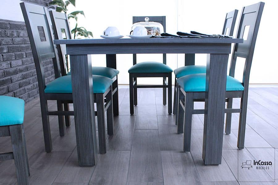 InCassa Muebles Edomex mueblería CDMX Antecomedor Modelo BUENOS AIRES 4