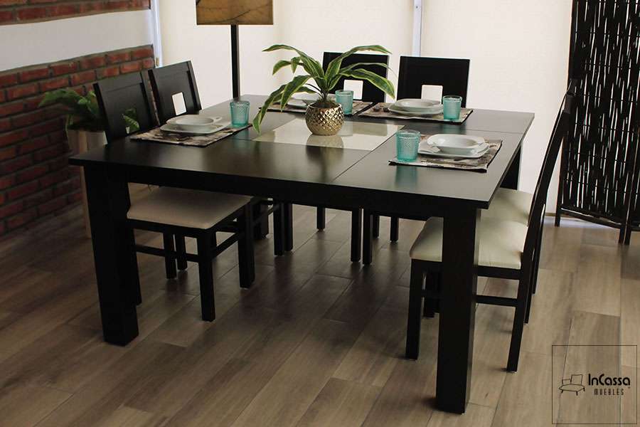 InCassa Muebles Edomex mueblería CDMX Antecomedor Modelo BUENOS AIRES 8