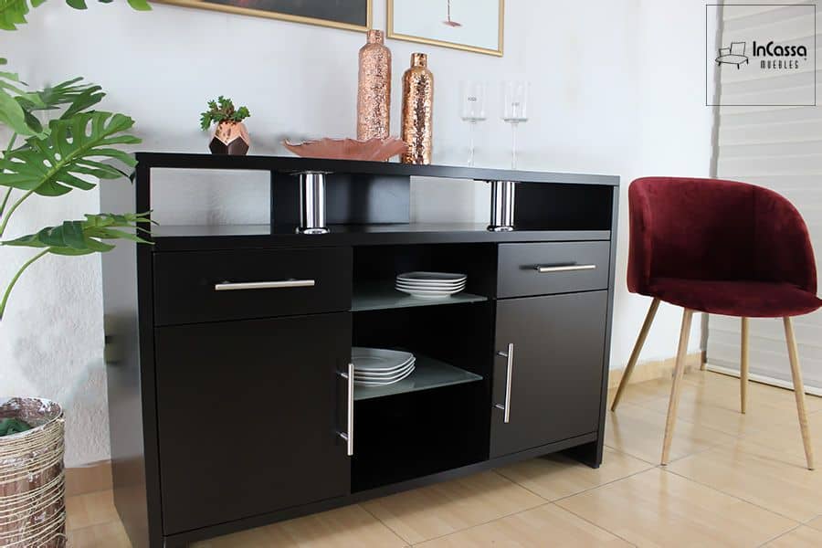 InCassa Muebles Edomex mueblería CDMX Bufetero Minimalista Modelo BUFALO 1