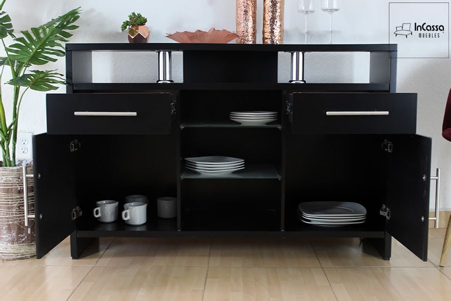 InCassa Muebles Edomex mueblería CDMX Bufetero Minimalista Modelo BUFALO 2