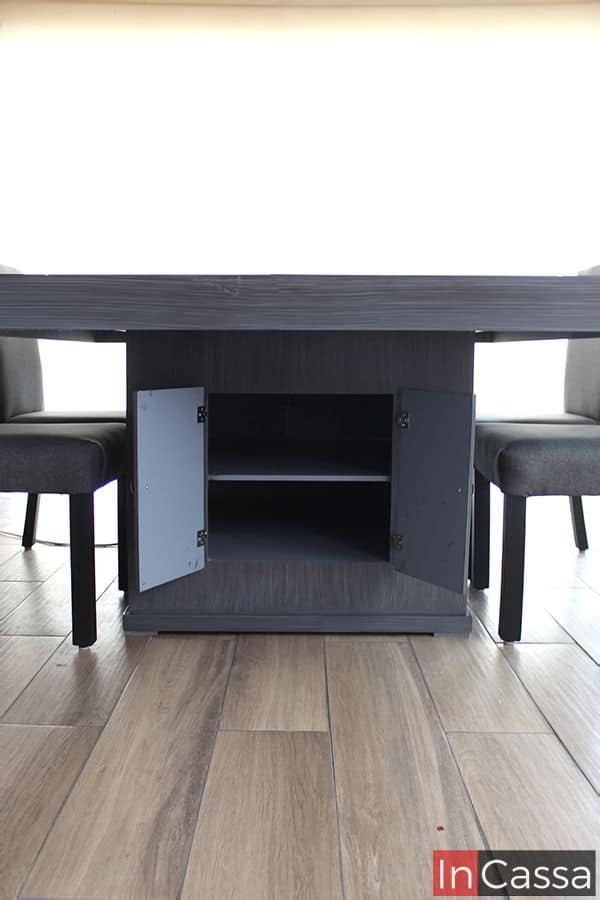 InCassa Muebles Edomex mueblería CDMX Comedor con luz Modelo BUSAN 8