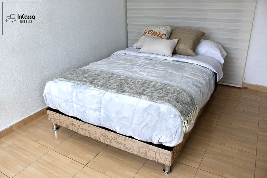InCassa Muebles Edomex mueblería CDMX Base de Cama Modelo CATANIA 8