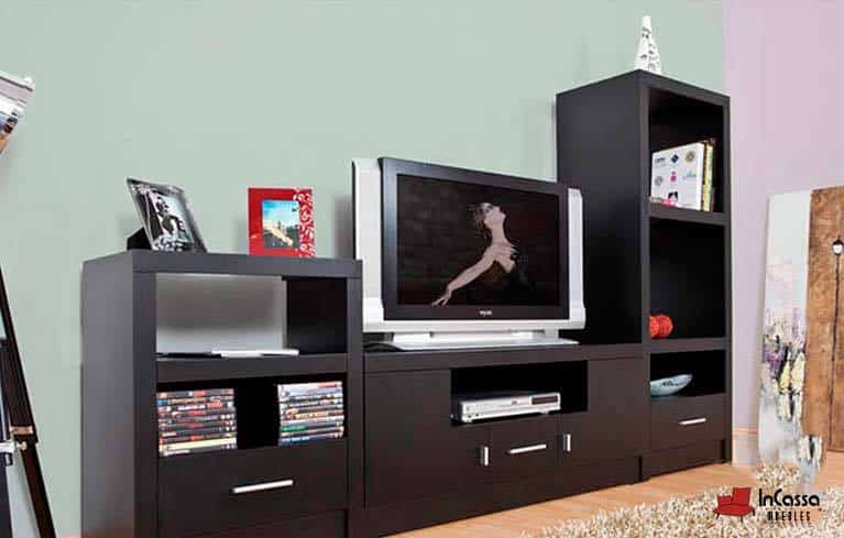 InCassa Muebles Edomex mueblería CDMX Centro de Entretenimiento Modelo LUXEMBURGO 1