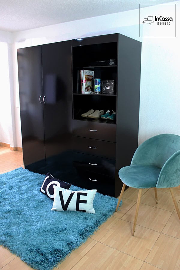 InCassa Muebles Edomex mueblería CDMX Clóset Modelo CHICAGO 1