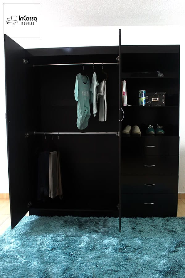 InCassa Muebles Edomex mueblería CDMX Clóset Modelo CHICAGO 2