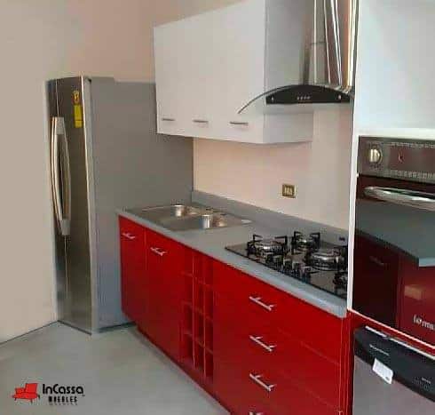 InCassa Muebles Edomex mueblería CDMX Cocina integral CRACOVIA 2.10m diseñada para PARRILLA 2