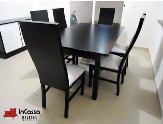 InCassa Muebles Edomex mueblería CDMX Antecomedor Modelo LAS VEGAS 2