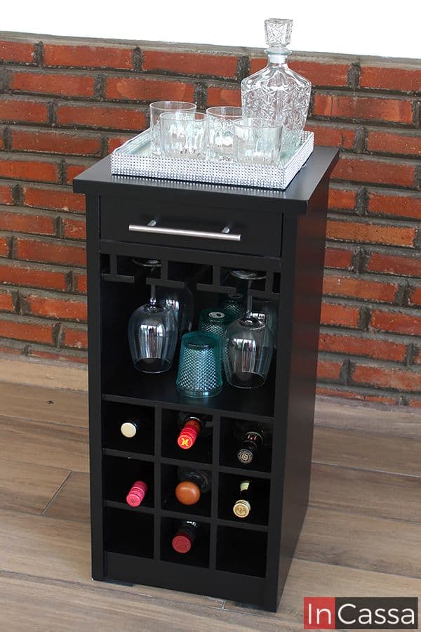 InCassa Muebles Edomex mueblería CDMX Mueble con cava Modelo CÁCERES 2