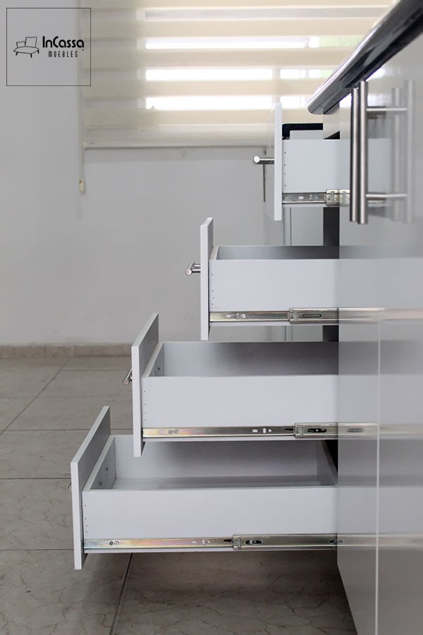 InCassa Muebles Edomex mueblería CDMX Cocina Integral CALGARY 3.40m diseñada para ESTUFA 8