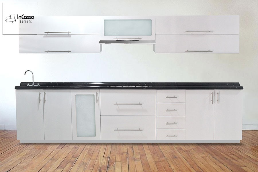 InCassa Muebles Edomex mueblería CDMX Cocina Integral CALGARY 3.40m diseñada para PARRILLA 1