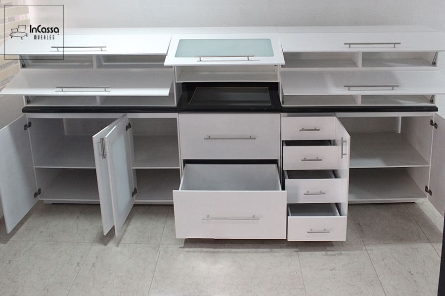 InCassa Muebles Edomex mueblería CDMX Cocina Integral CALGARY 3.40m diseñada para PARRILLA 2