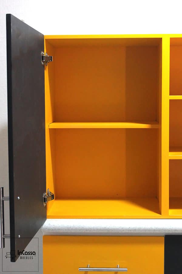 InCassa Muebles Edomex mueblería CDMX Cocina integral CANADÁ 3.30m diseñada para ESTUFA 6