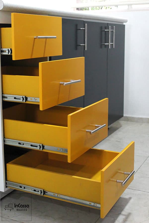 InCassa Muebles Edomex mueblería CDMX Cocina integral CANADÁ 3.30m diseñada para ESTUFA 8