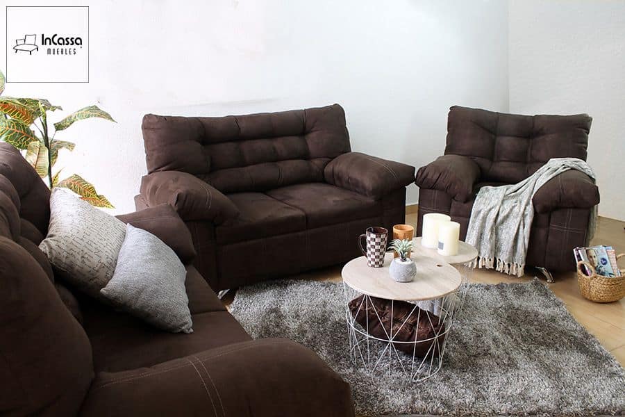 InCassa Muebles Edomex mueblería CDMX Sala Modelo CANBERRA 2