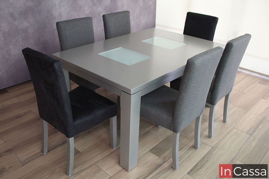 InCassa Muebles Edomex mueblería CDMX Comedor 6 personas Modelo CAPULALPAM 13