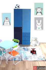 InCassa Muebles Edomex mueblería CDMX Guardarropa Infantil Modelo CARSON 1