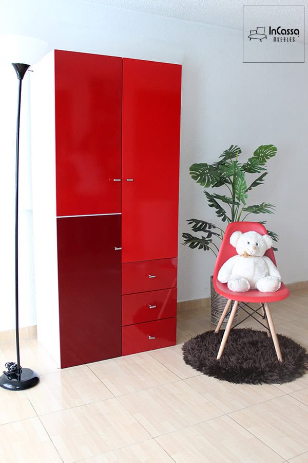 InCassa Muebles Edomex mueblería CDMX Guardarropa Infantil Modelo CARSON 5