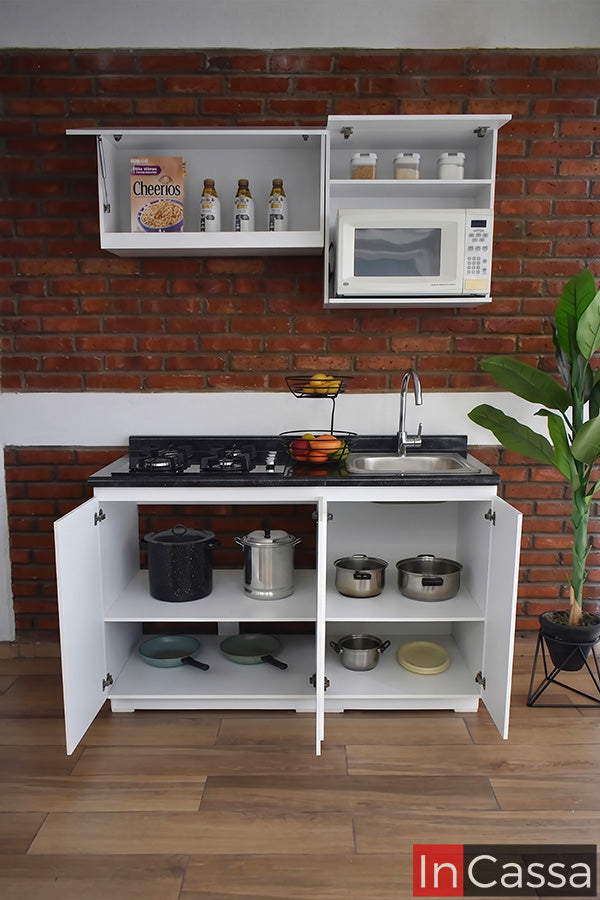 Cocina integral CHIAPAS 1.40m diseñada para PARRILLA