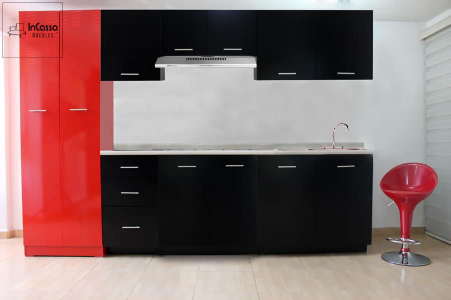InCassa Muebles Edomex mueblería CDMX Cocina integral COLOMBIA 2.30m diseñada para PARRILLA 1