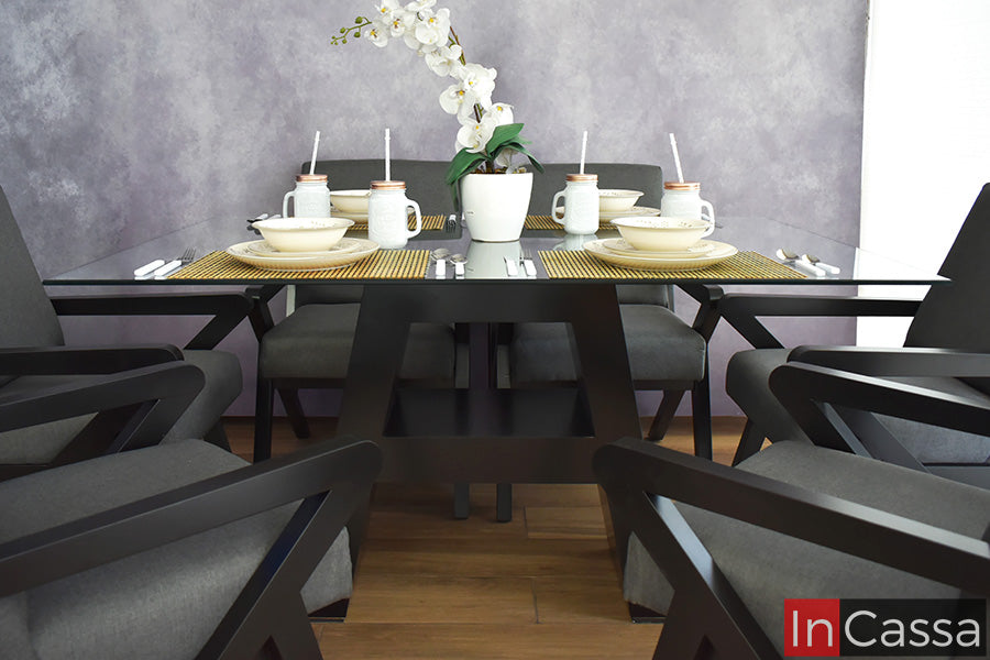 Comedor Viral en Pinterest COMPOSTELA con Mesa de Vidrio
