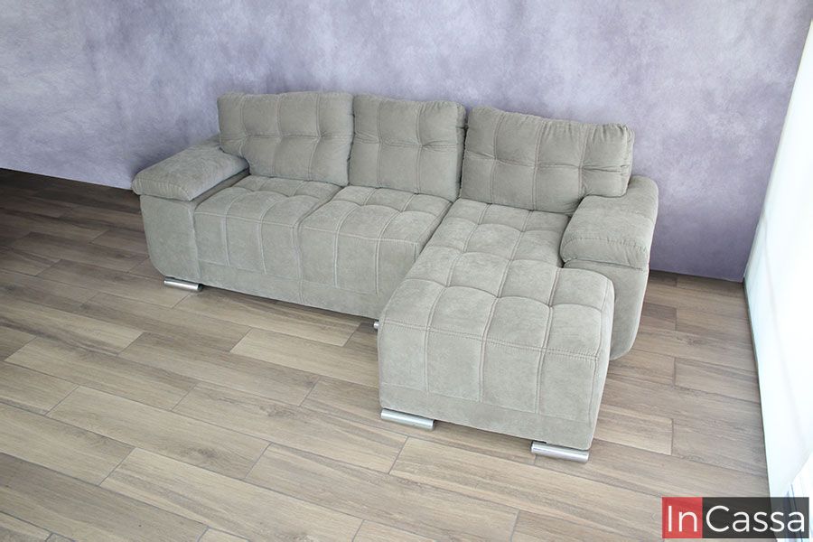 InCassa Muebles Edomex mueblería CDMX Sala en escuadra Modelo CONGO 3