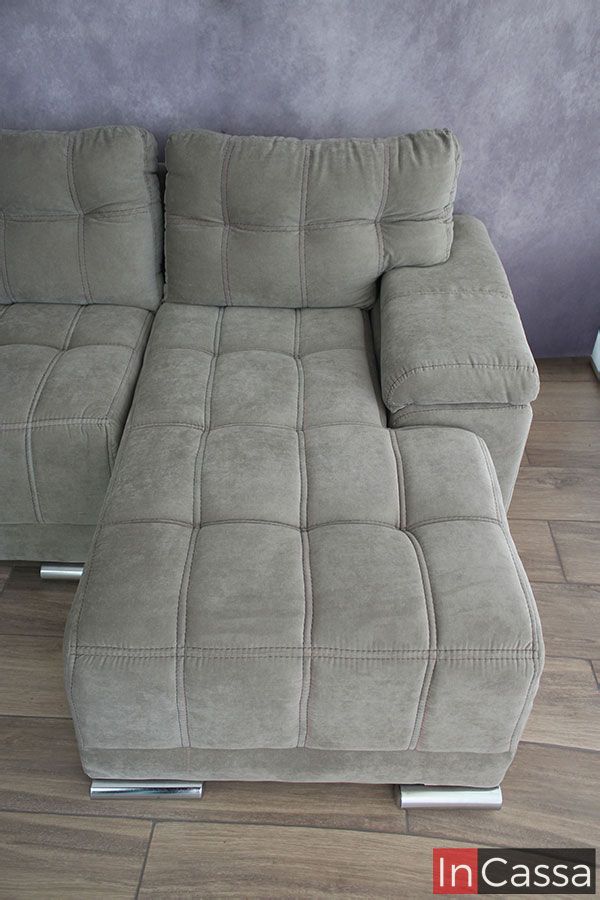 InCassa Muebles Edomex mueblería CDMX Sala en escuadra Modelo CONGO 8