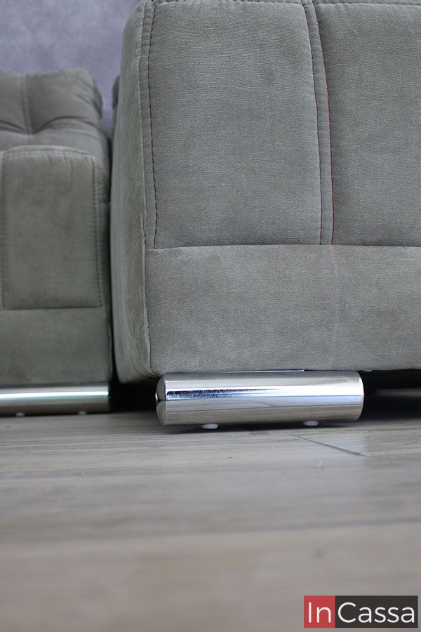 InCassa Muebles Edomex mueblería CDMX Sala en escuadra Modelo CONGO 6