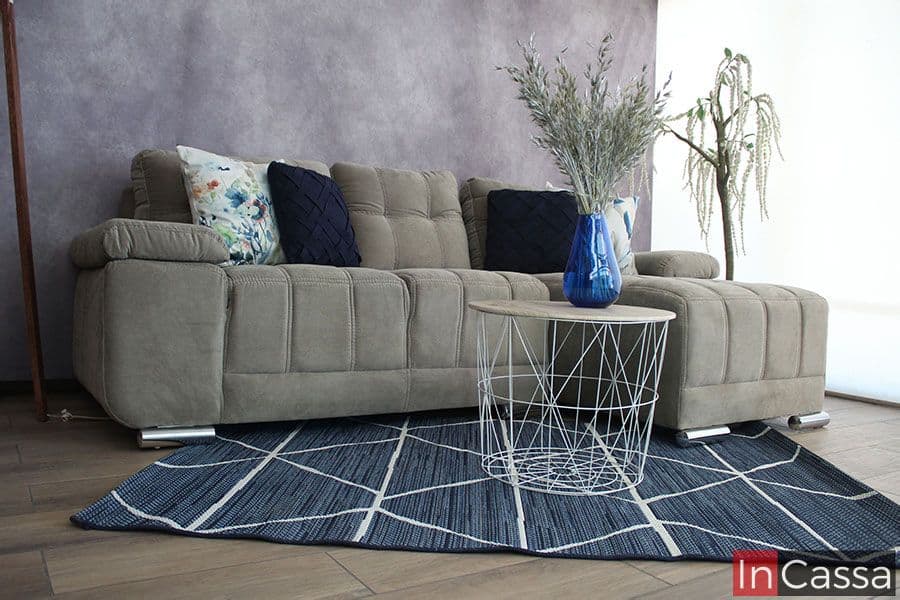 InCassa Muebles Edomex mueblería CDMX Sala en escuadra Modelo CONGO 2