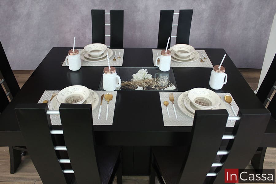 InCassa Muebles Edomex mueblería CDMX Antecomedor Modelo CORDOBA 2