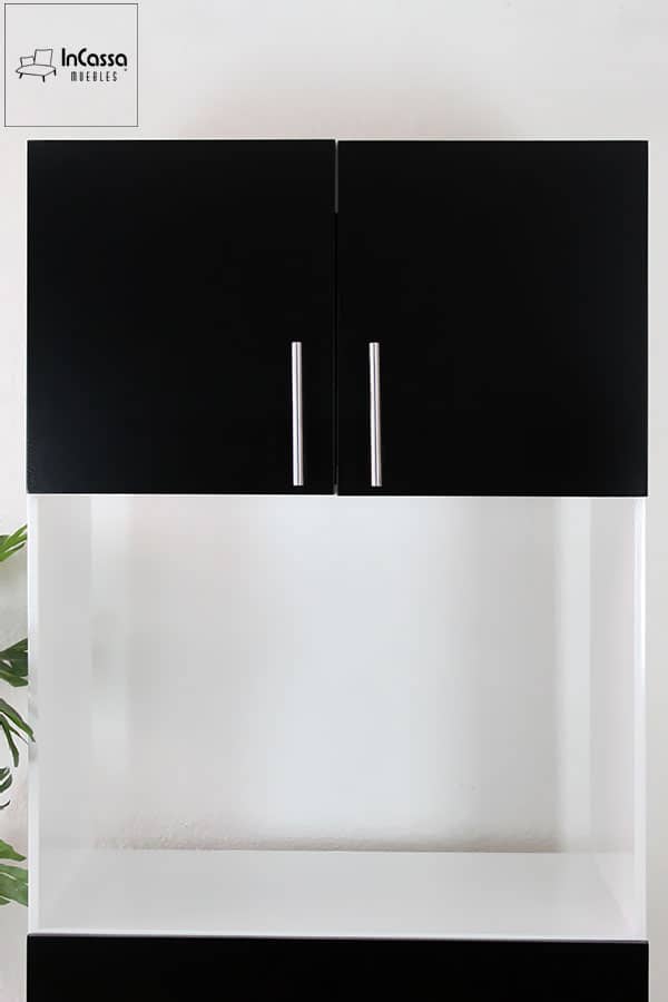 InCassa Muebles Edomex mueblería CDMX Porta Microondas Modelo CORUÑA 4