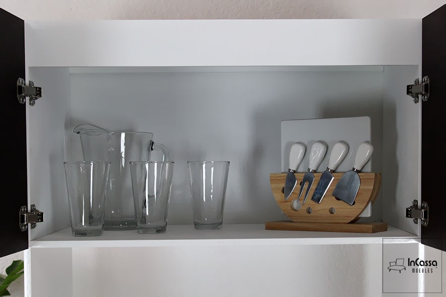 InCassa Muebles Edomex mueblería CDMX Porta Microondas Modelo CORUÑA 5