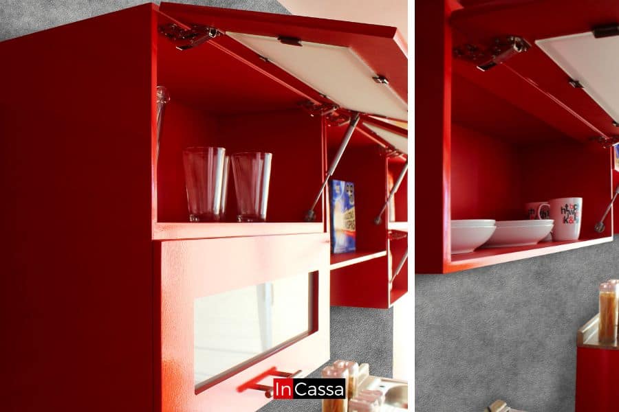 Cocina integral COSTA DE MARFIL 2.70m diseñada para ESTUFA