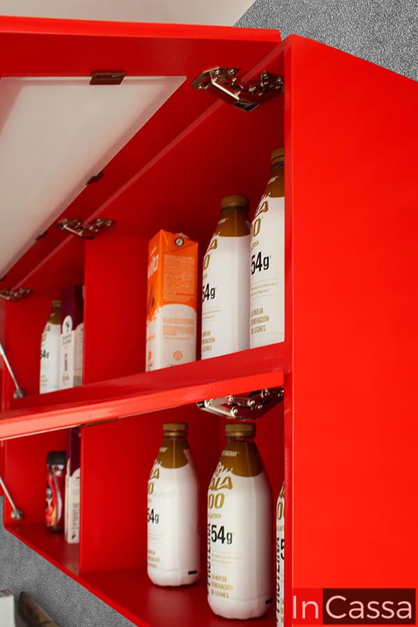 Cocina integral COSTA DE MARFIL 2.70m diseñada para PARRILLA